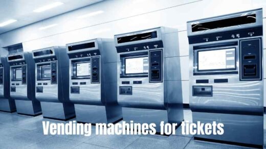 Vending machines for tickets